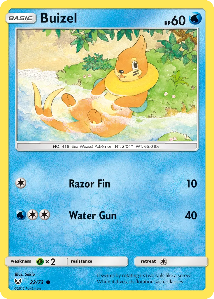 Buizel card image