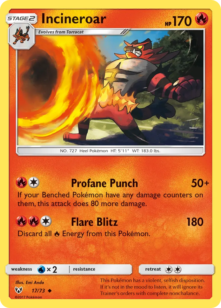 Incineroar card image