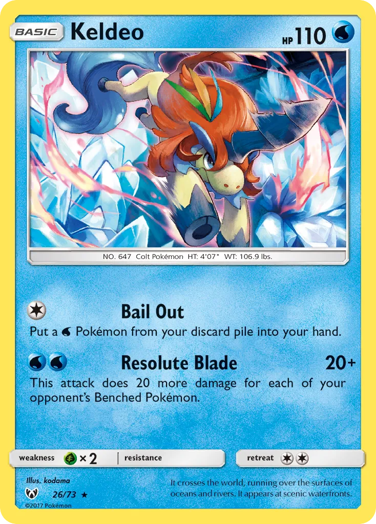 Keldeo card image