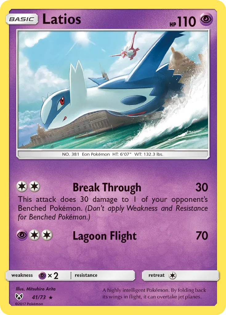 Latios card image