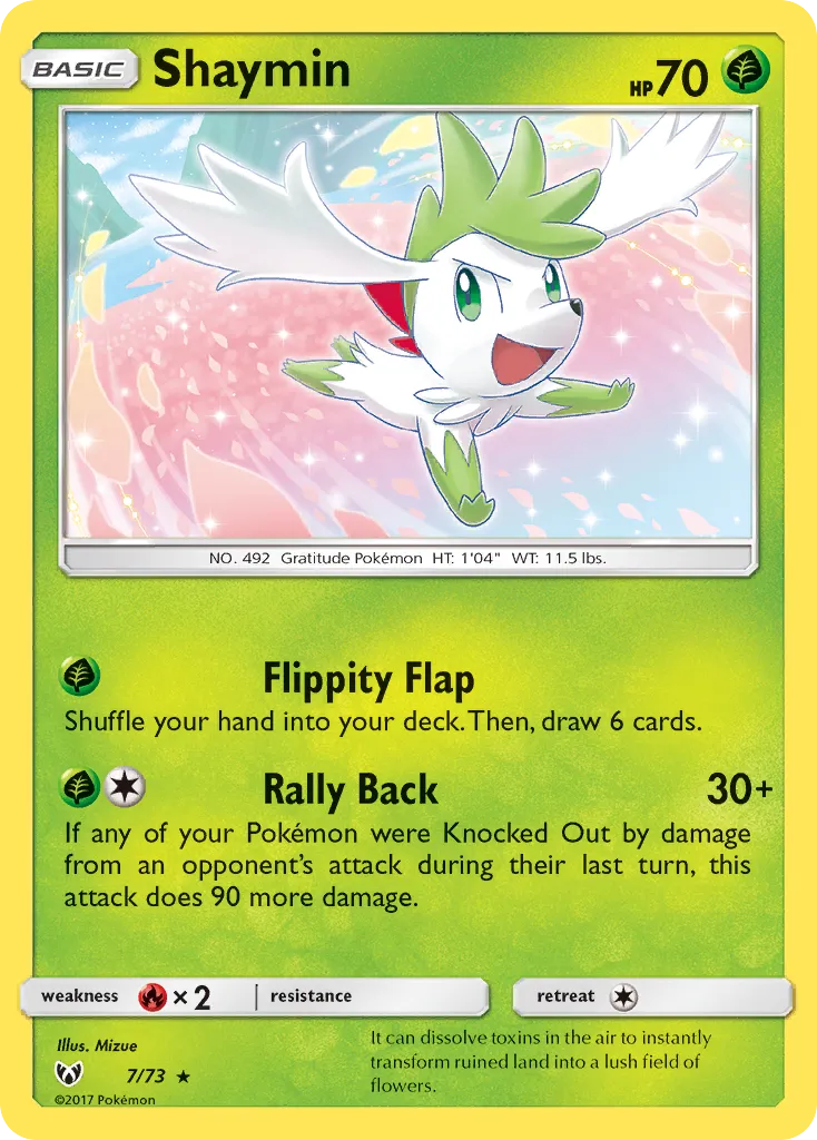 Shaymin card image