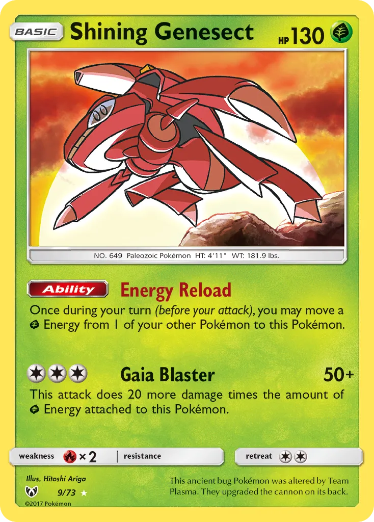 Shining Genesect card image
