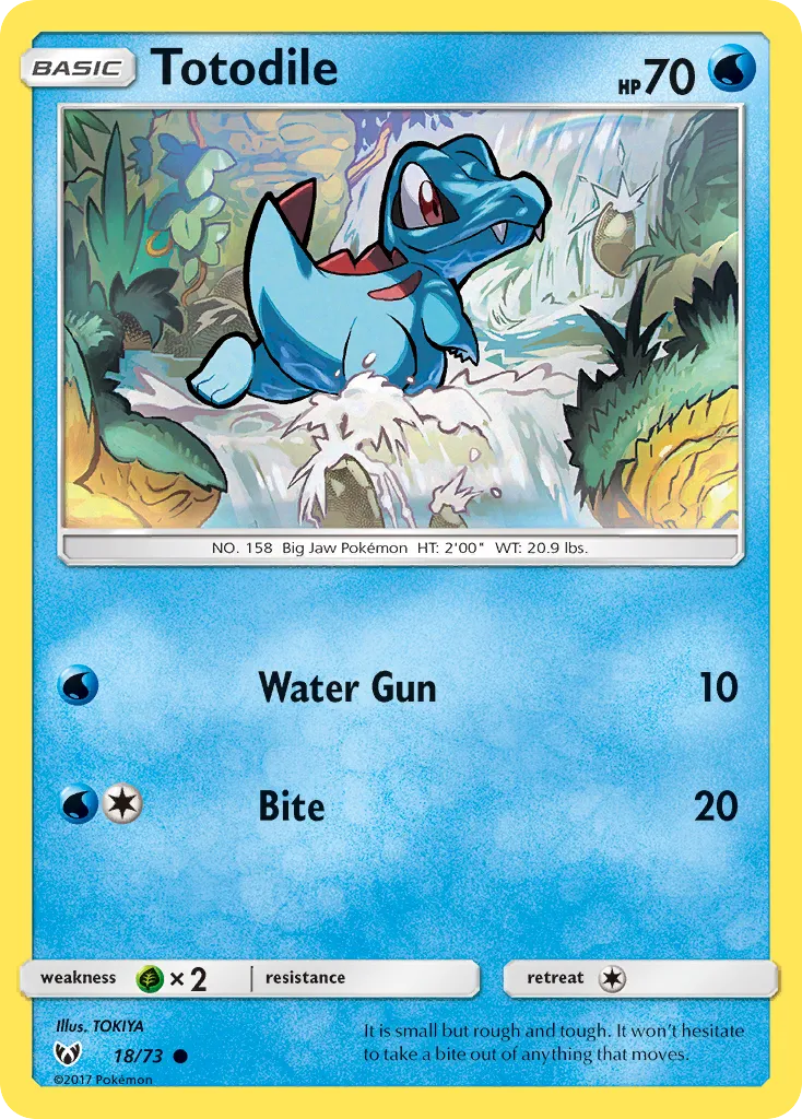 Totodile card image