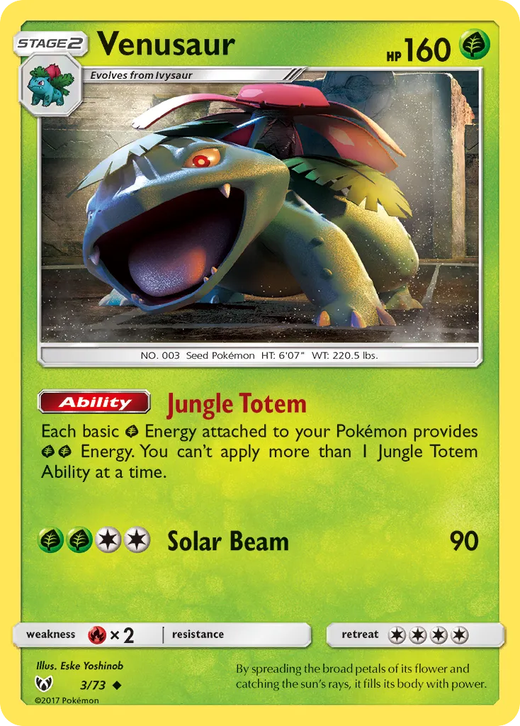 Venusaur card image