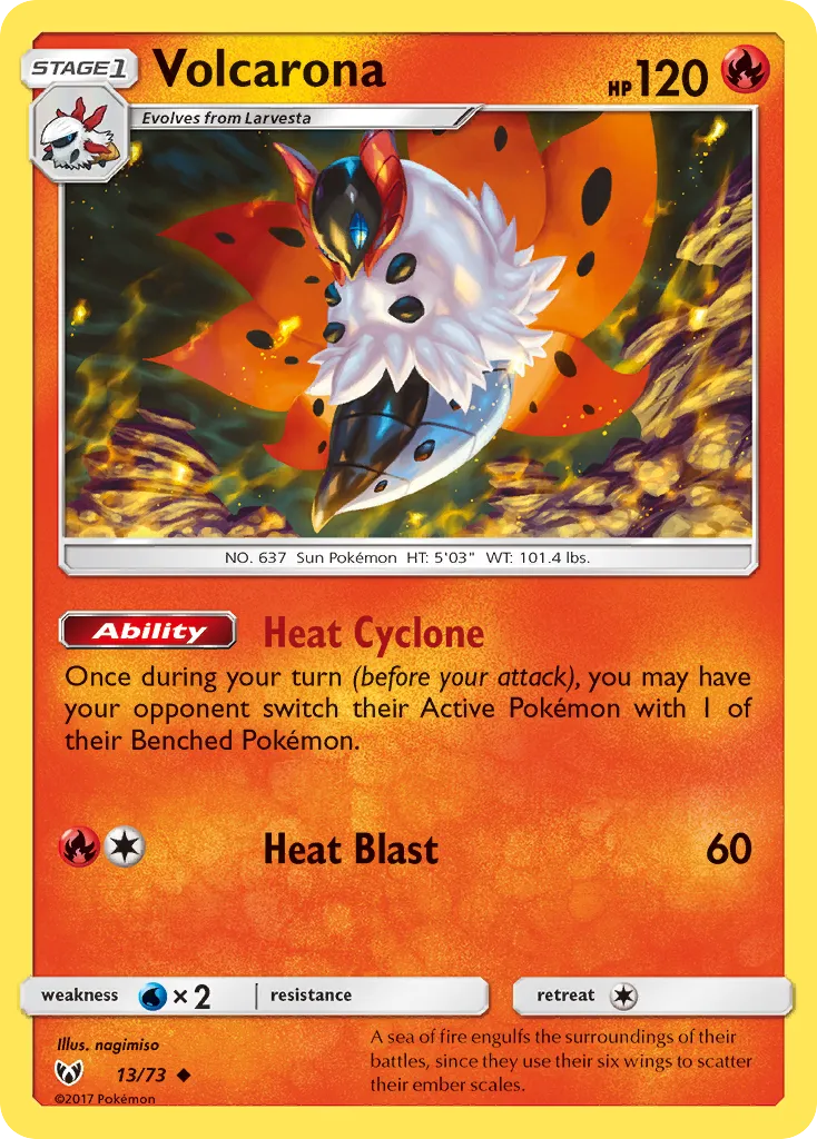 Volcarona card image