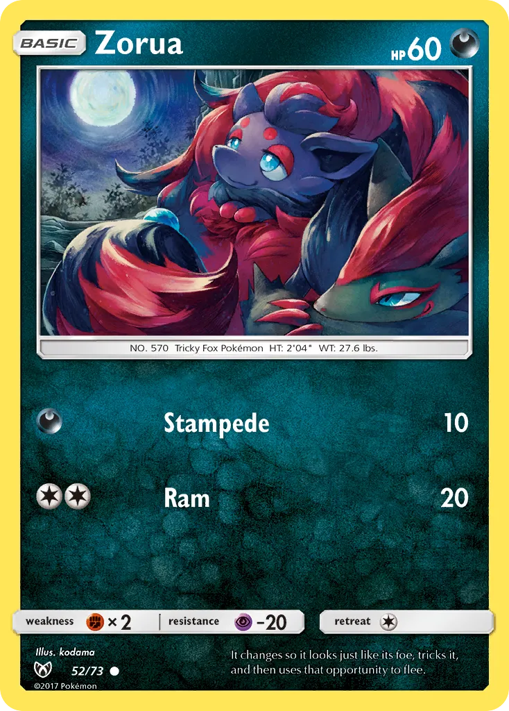 Zorua card image