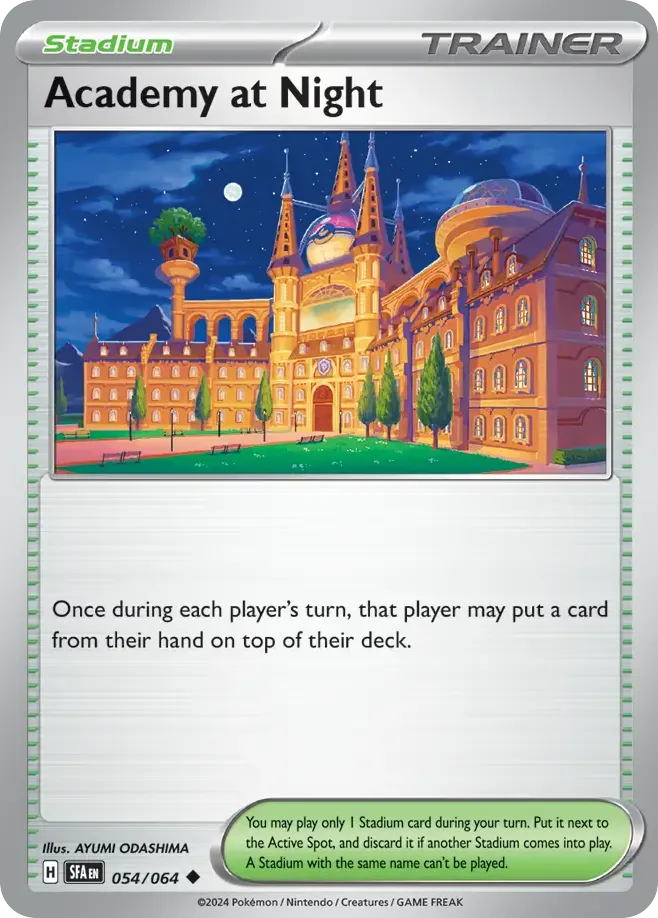 Academy at Night card image