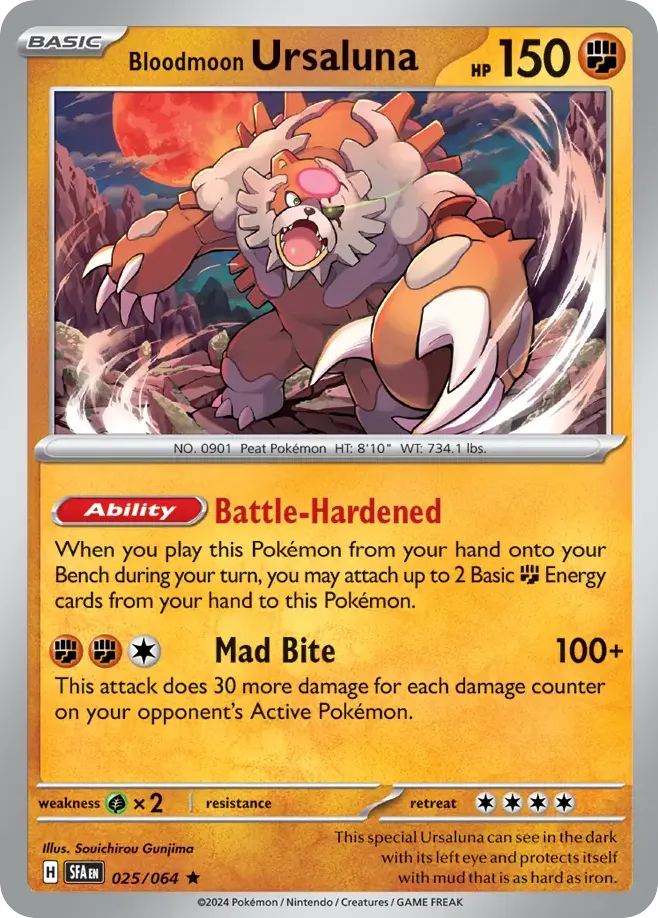 Bloodmoon Ursaluna card image