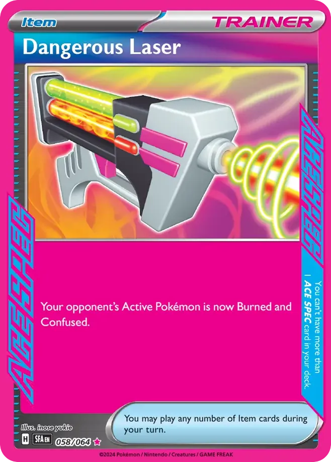 Dangerous Laser card image