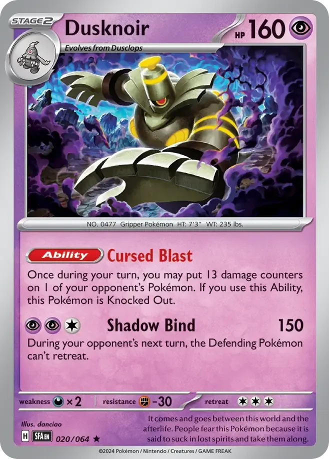 Dusknoir card image