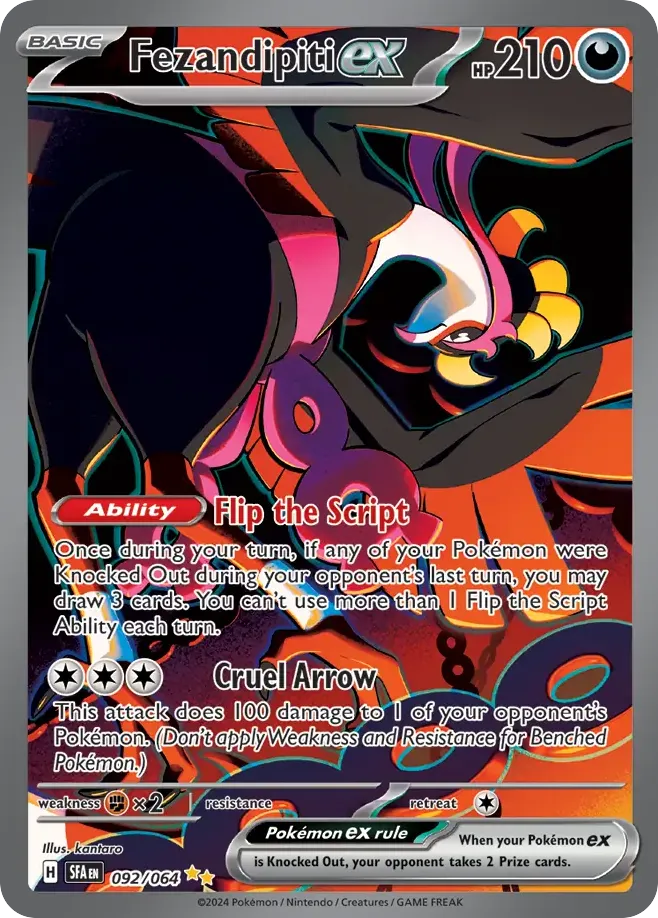 Fezandipiti ex #92 card image