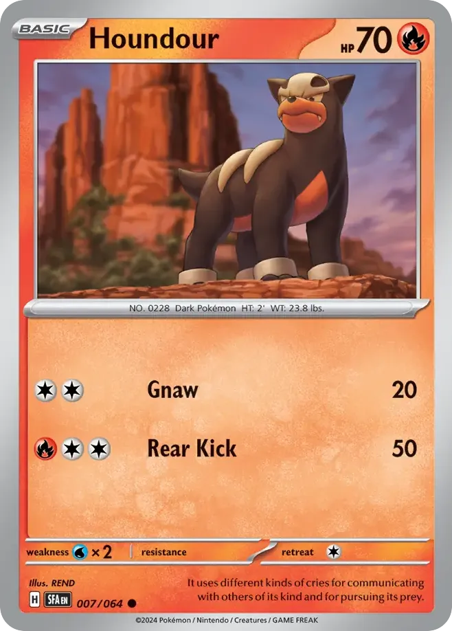 Houndour card image