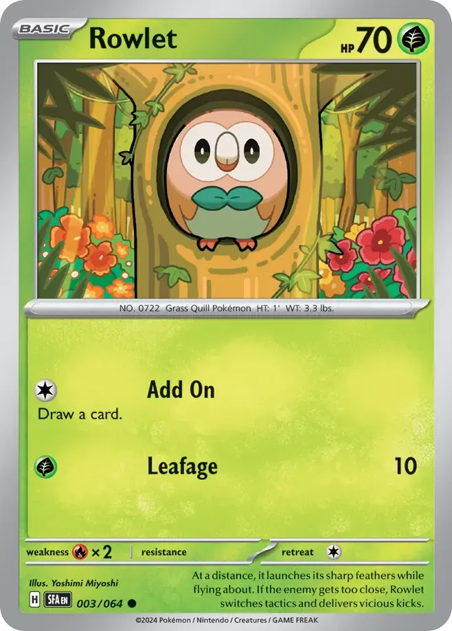 Rowlet card image