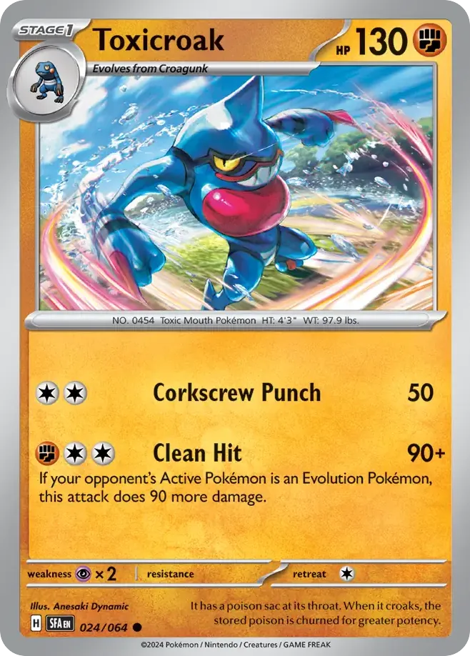 Toxicroak card image