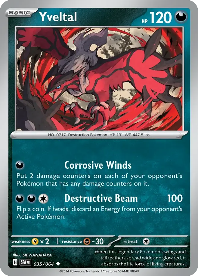 Yveltal card image
