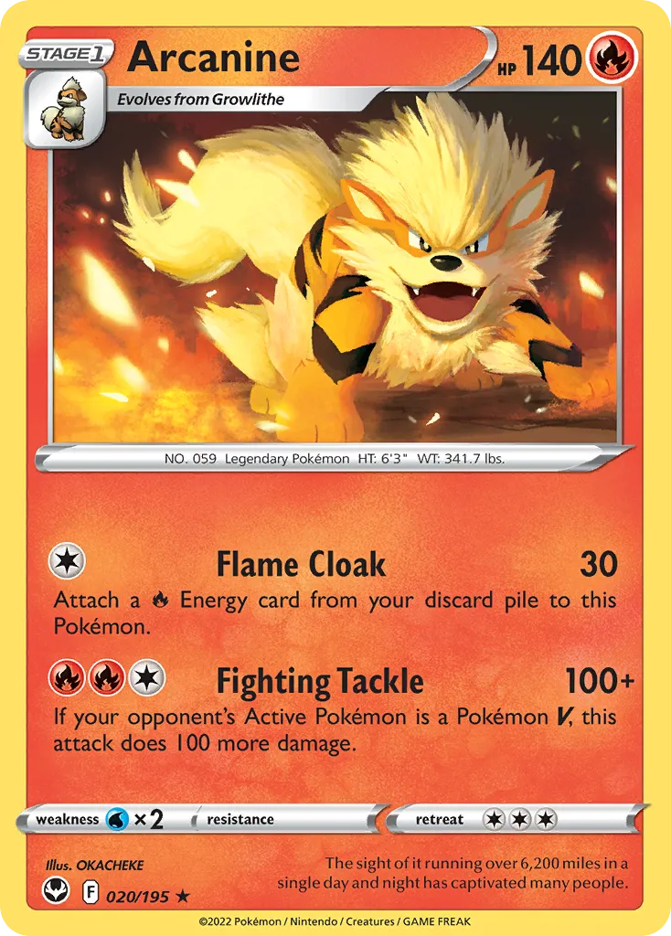 Arcanine card image