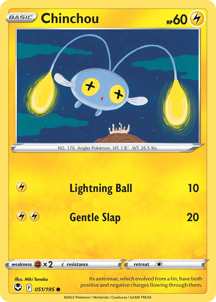 Chinchou card image