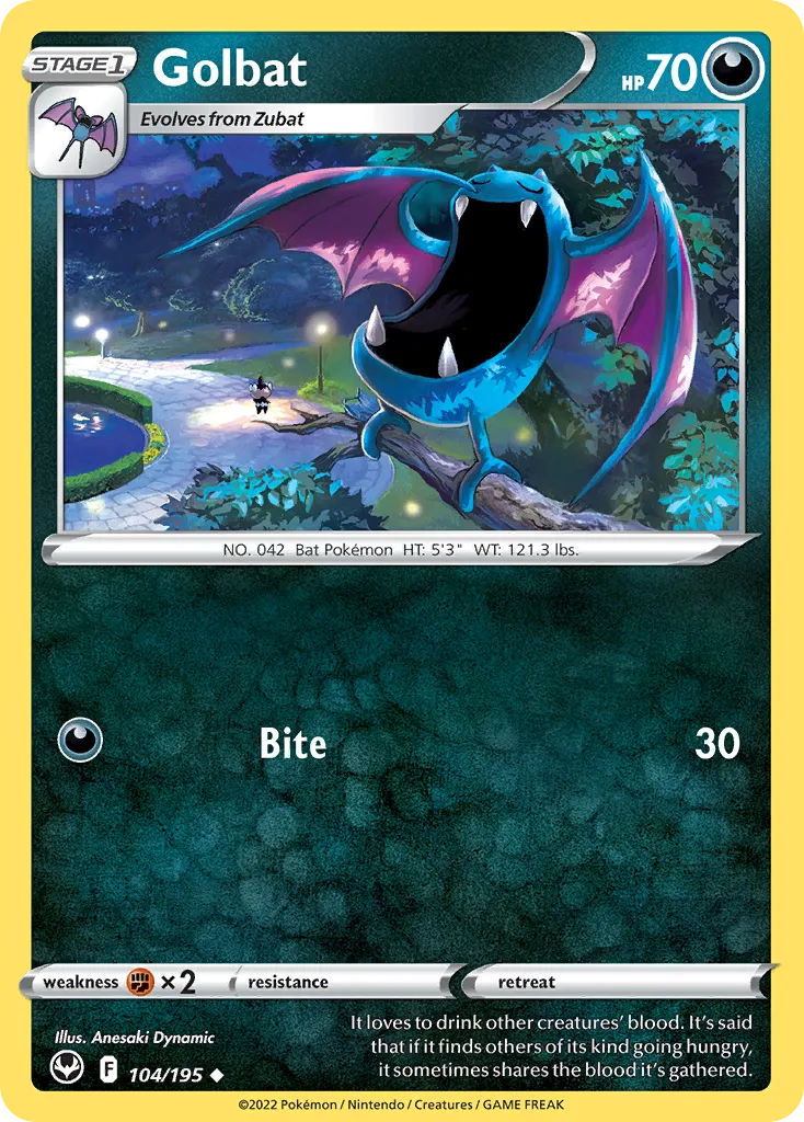 Golbat card image