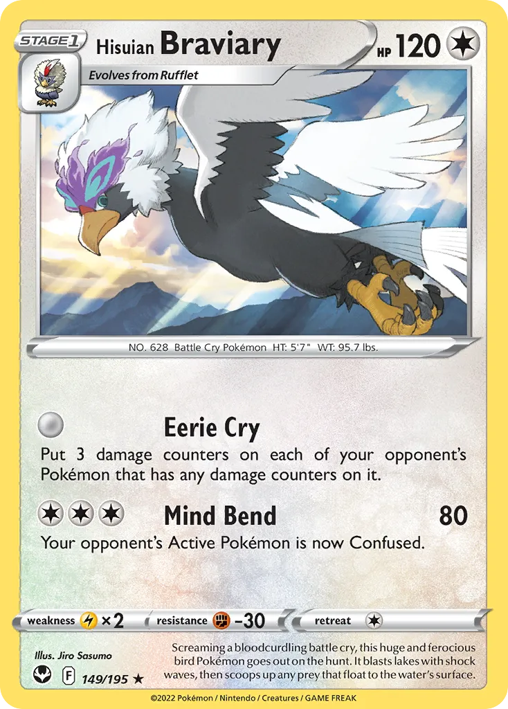 Hisuian Braviary card image