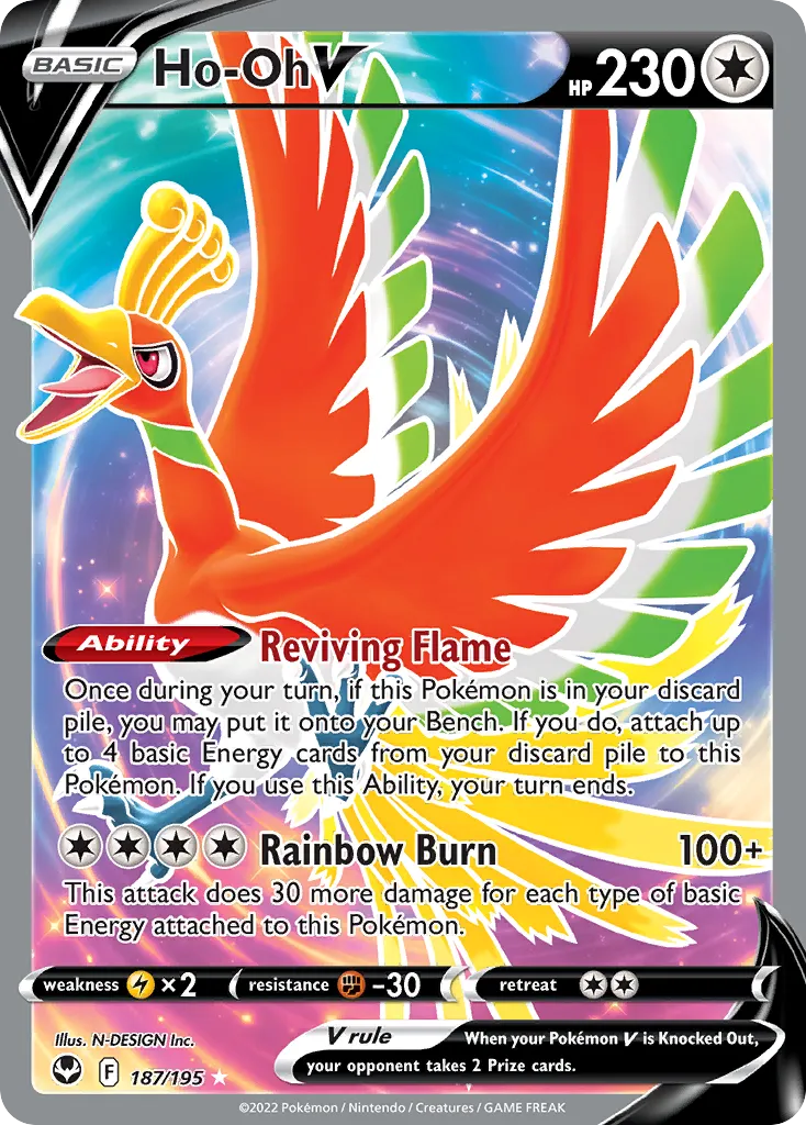 Ho-Oh V card image