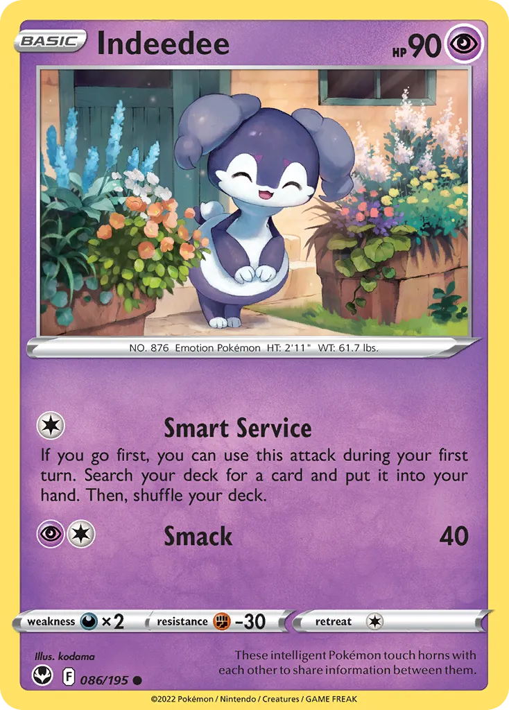 Indeedee card image