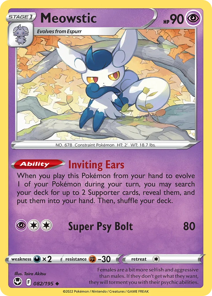 Meowstic card image