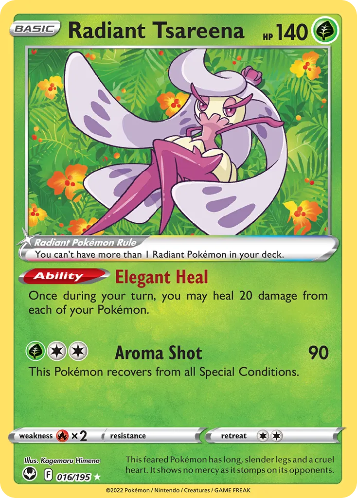 Radiant Tsareena card image