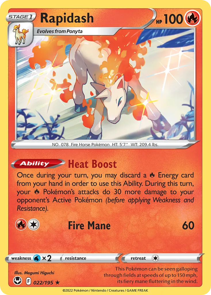 Rapidash card image