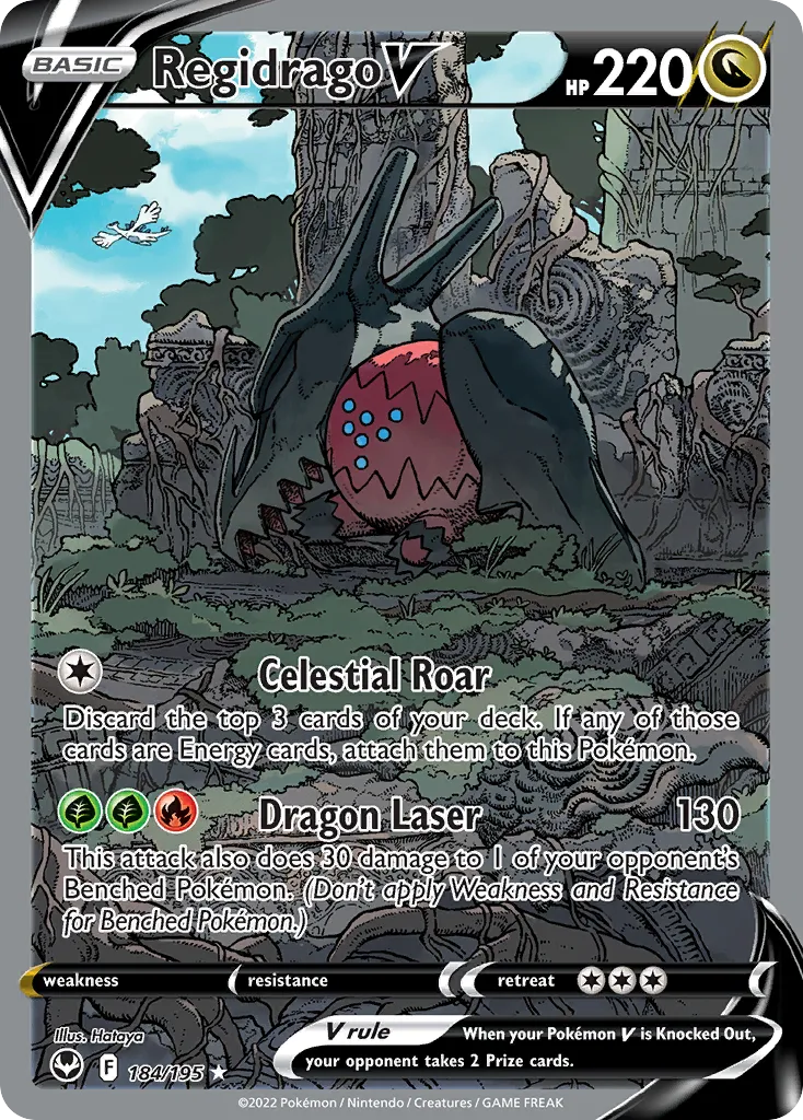 Regidrago V #184 card image
