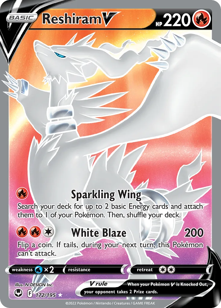 Reshiram V card image