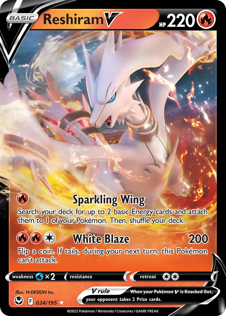 Reshiram V card image