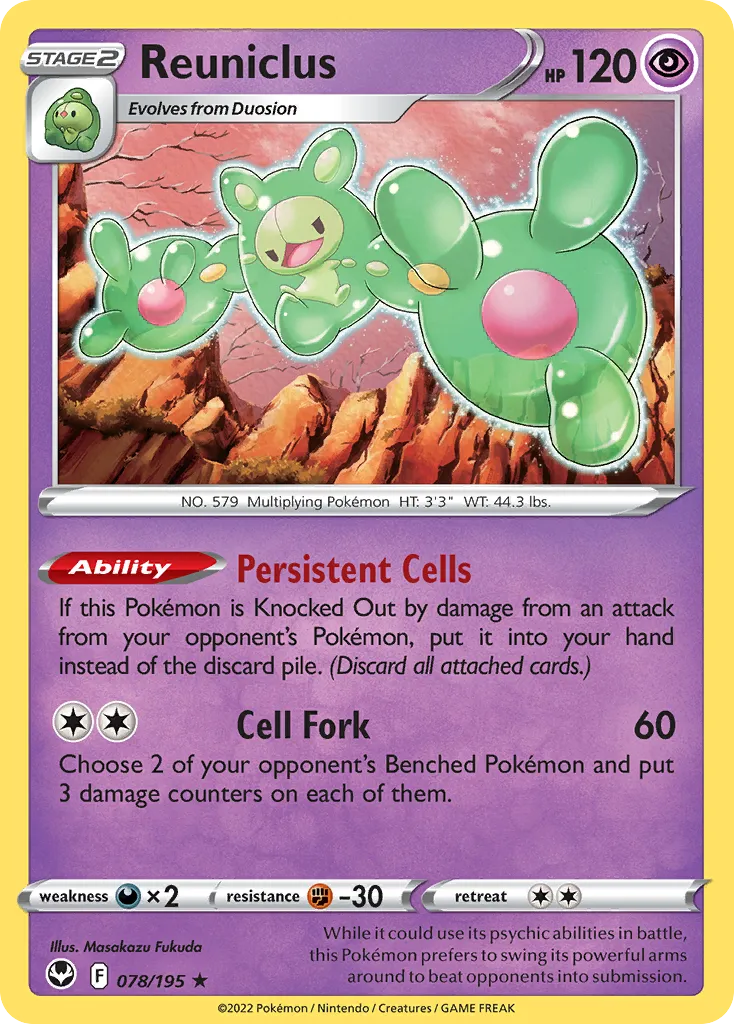 Reuniclus card image