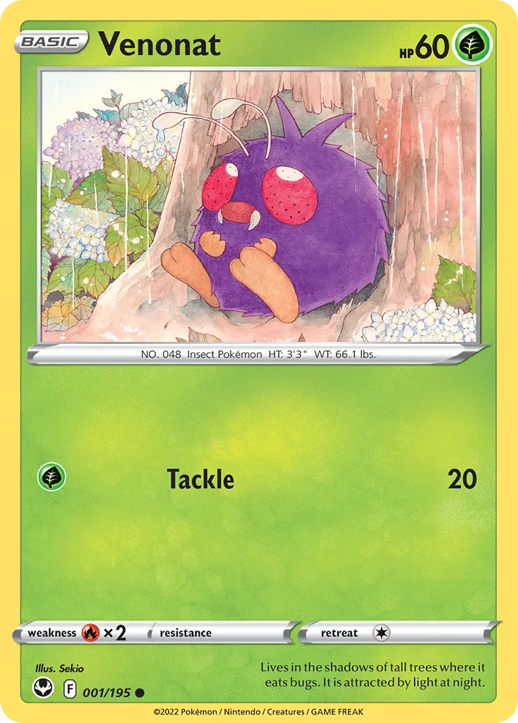 Venonat card image