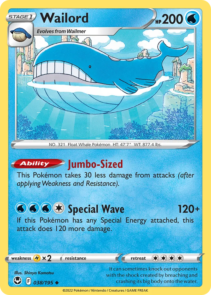Wailord card image