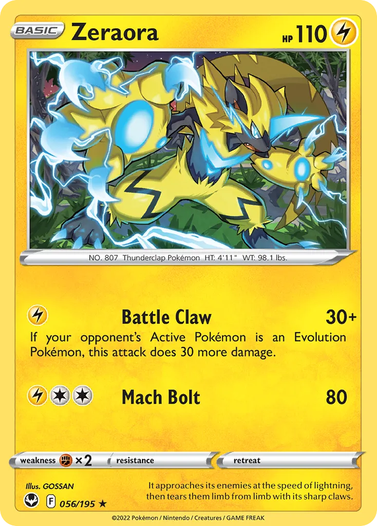 Zeraora card image