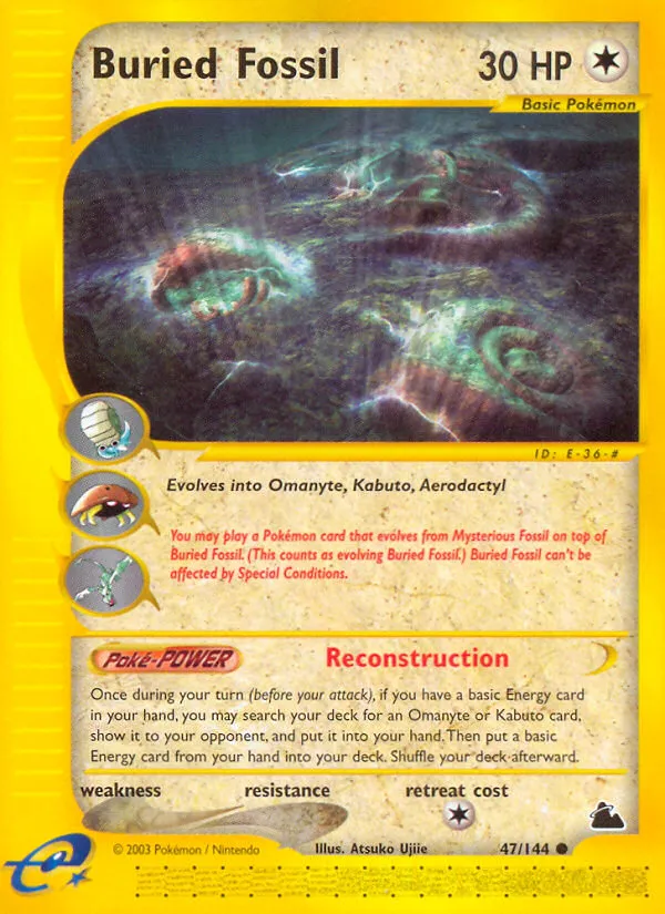 Buried Fossil card image
