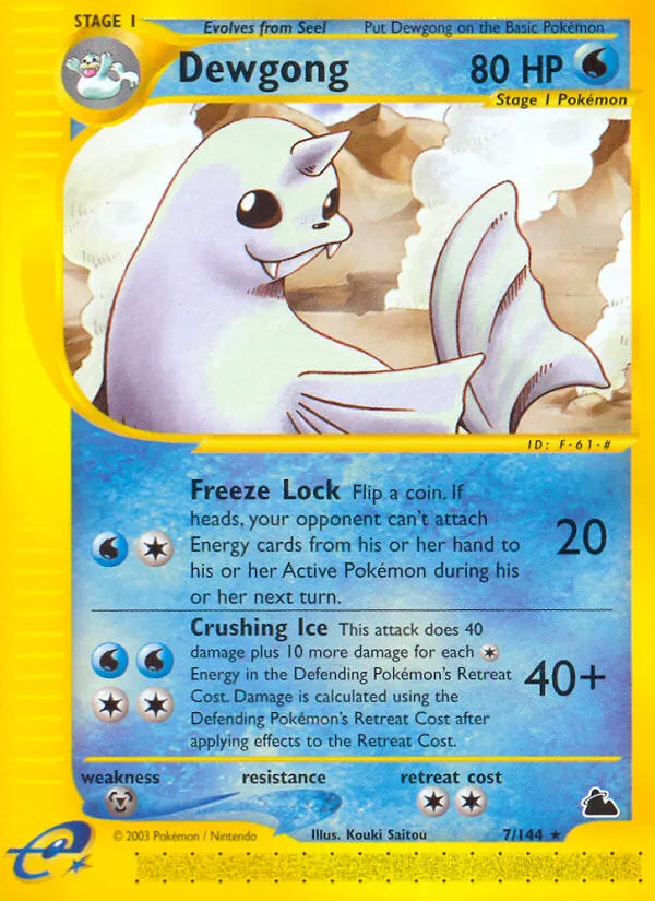 Dewgong card image