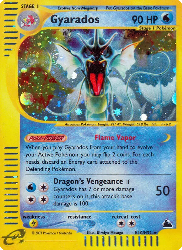 Gyarados #H10 card image