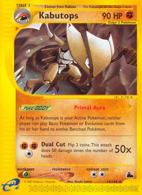 Kabutops card image