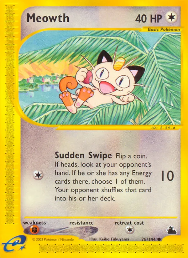 Meowth card image