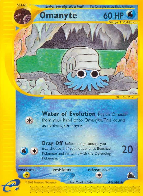 Omanyte card image