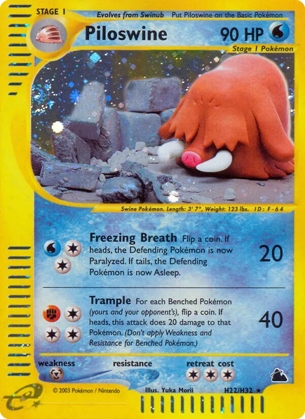 Piloswine card image