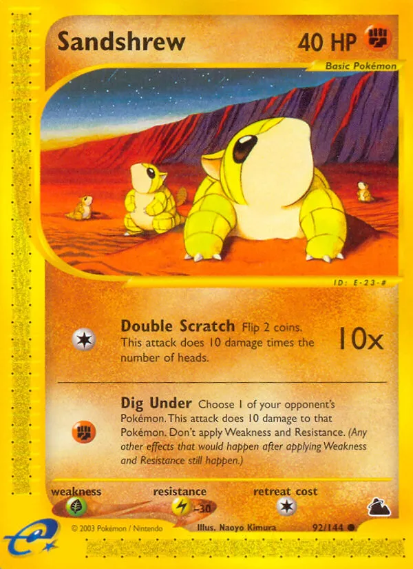Sandshrew card image