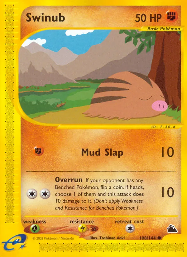 Swinub card image