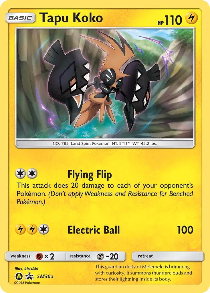 Tapu Koko card image