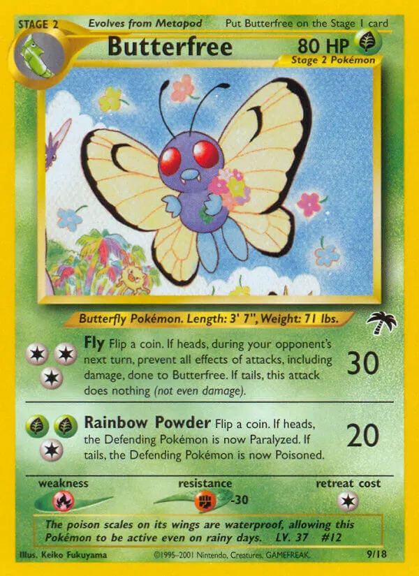 Butterfree card image