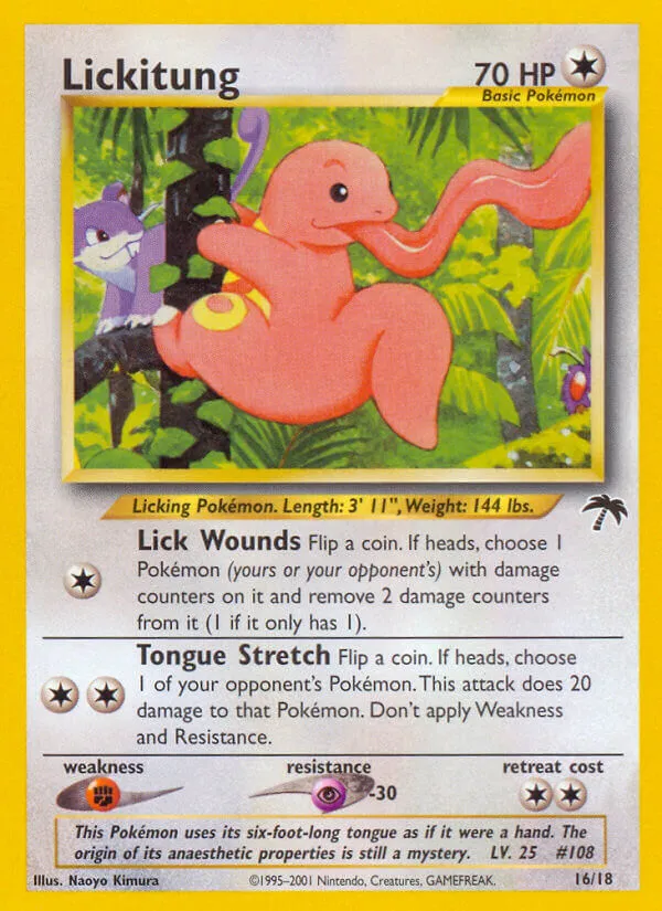 Lickitung card image