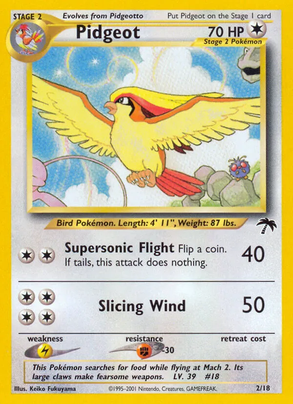 Pidgeot card image