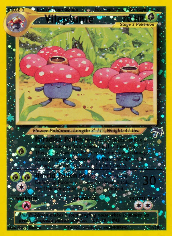 Vileplume #17 card image