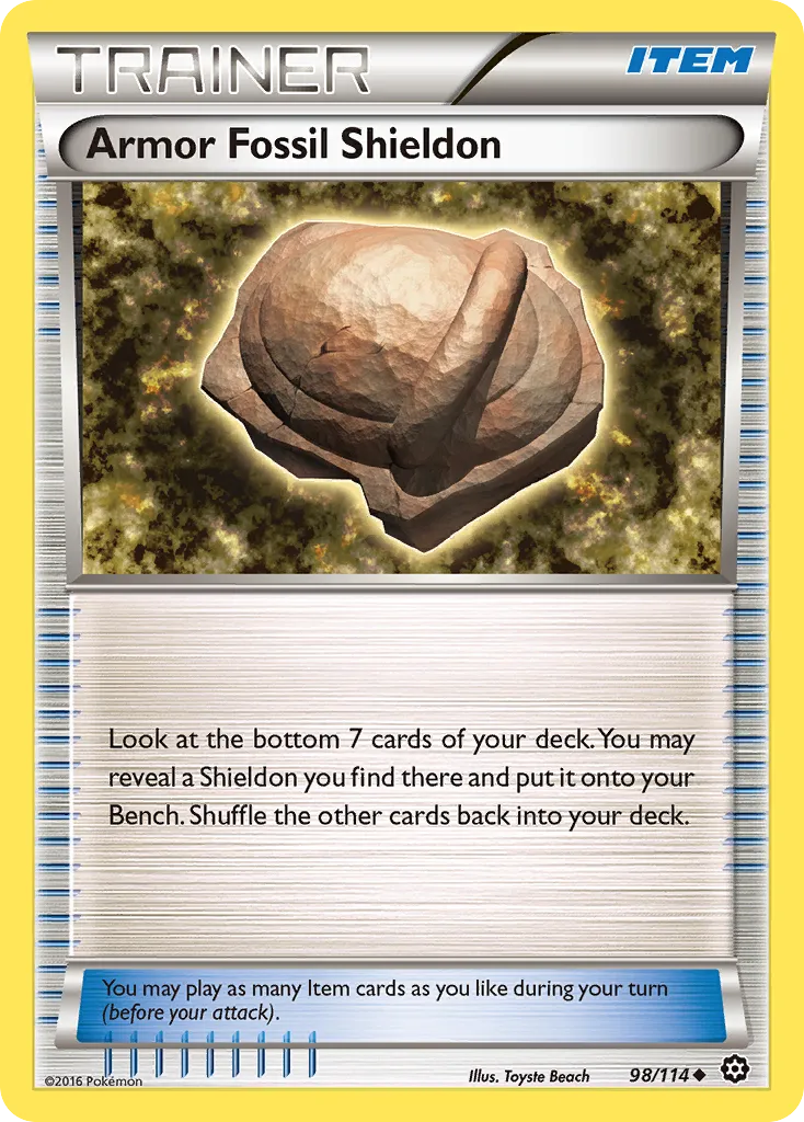 Armor Fossil Shieldon card image